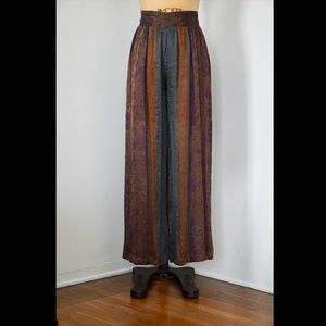 SOLD Xiao Studio High Waisted Floral Linen Pants S